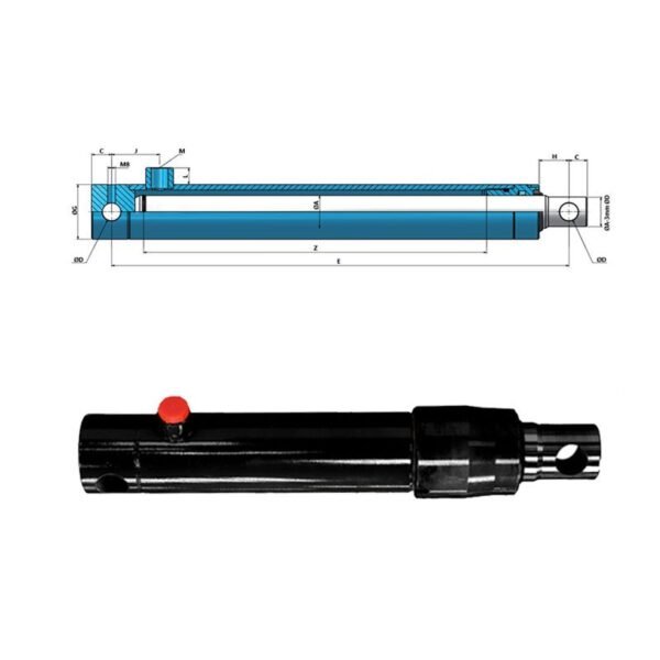 HYDRAULIC S/ACTING CYLINDER