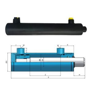 Hydraulic D/Acting Cylinder/Ram