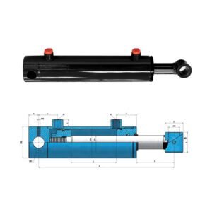 Hydraulic D/Acting Cylinder/Ram