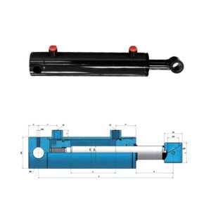 Hydraulic D/Acting Cylinder/Ram