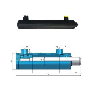 Hydraulic D/Acting Cylinder/Ram